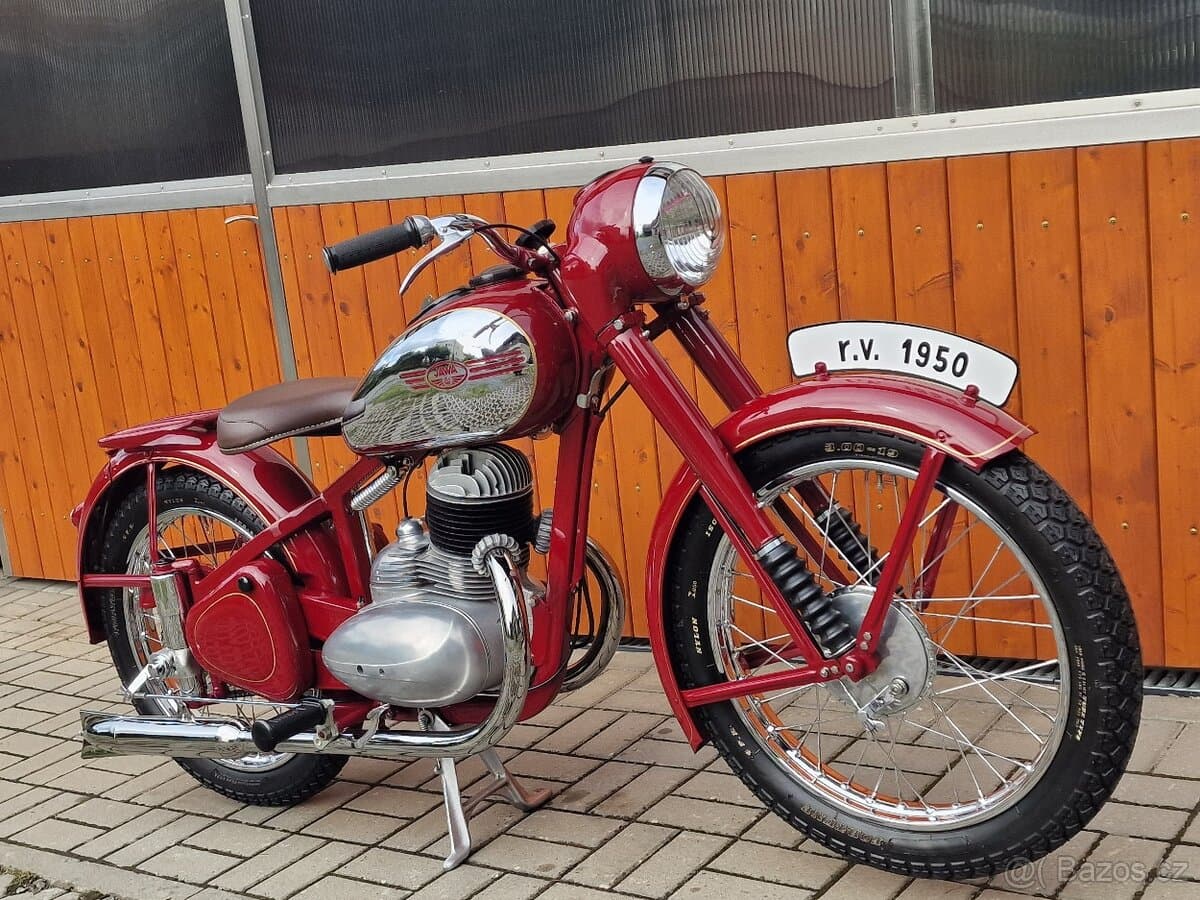 1950 Jawa JAWA 250 Pérák - 857 km - Fotka 1