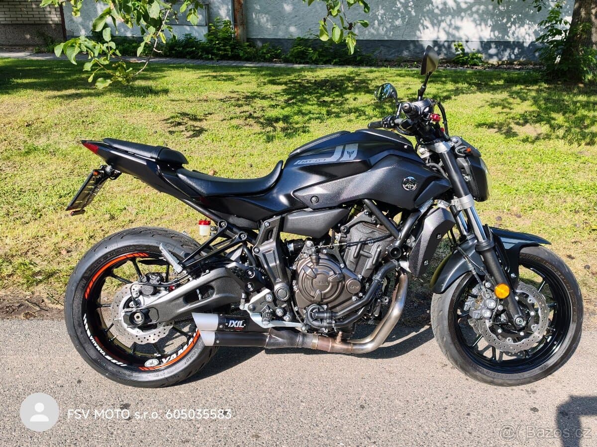 2017 Yamaha Yamaha MT-07 - 31 933 km - Fotka 1
