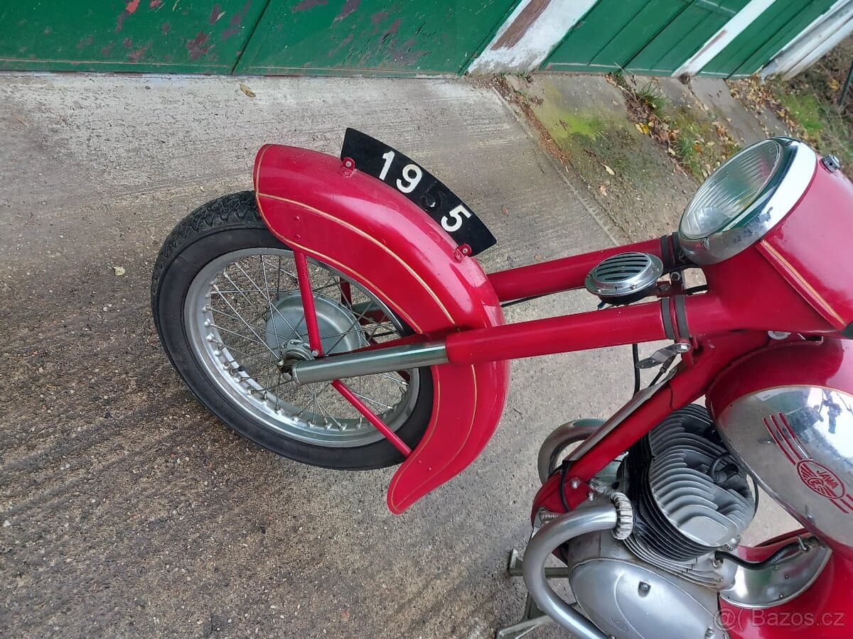 1955 Jawa JAWA 350 Kývačka Panelka - 1 000 km - Fotka 1