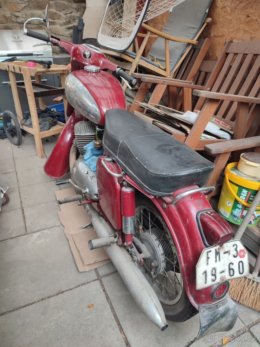 1968 Jawa JAWA 350 Kývačka Panelka - 700 km - Fotka 1