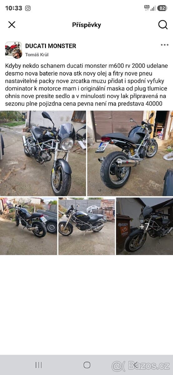 2020 Ducati Ducati Monster - 78 km - Fotka 1