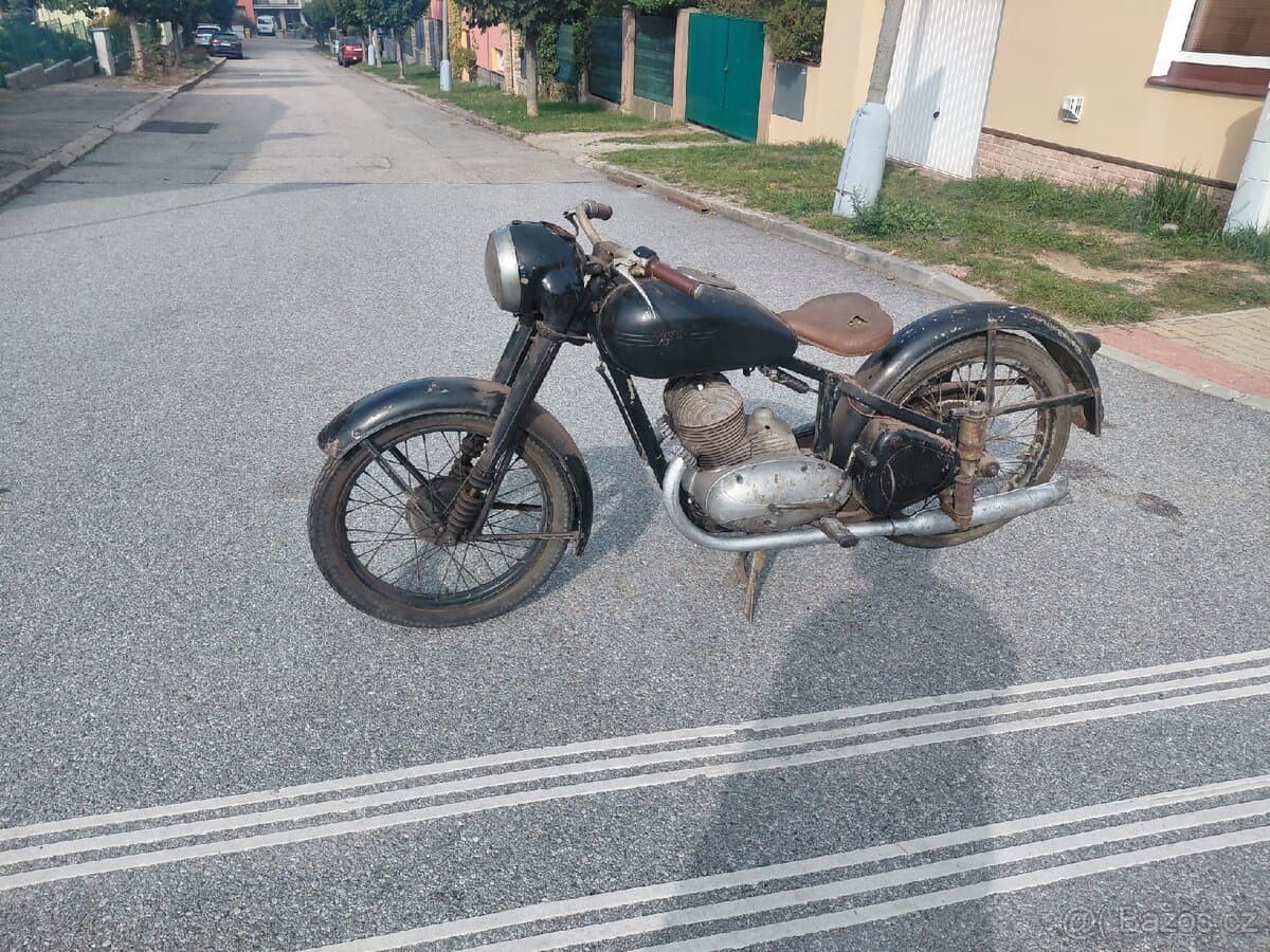 1954 Jawa JAWA 250 Pérák - 44 037 km - Fotka 1